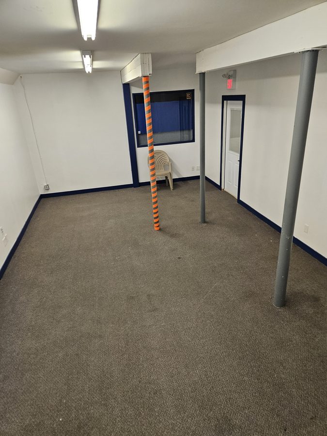 Chinook Glow space before construction — main area