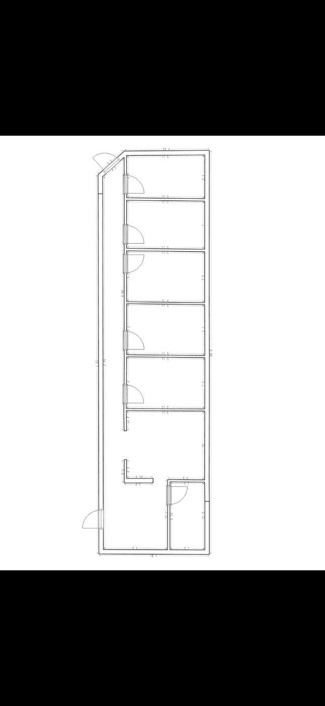Chinook Glow new floor plan — 5 private service rooms at 142 Broadway Street North Raymond AB
