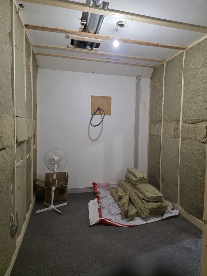 Chinook Glow HVAC — full corridor duct run
